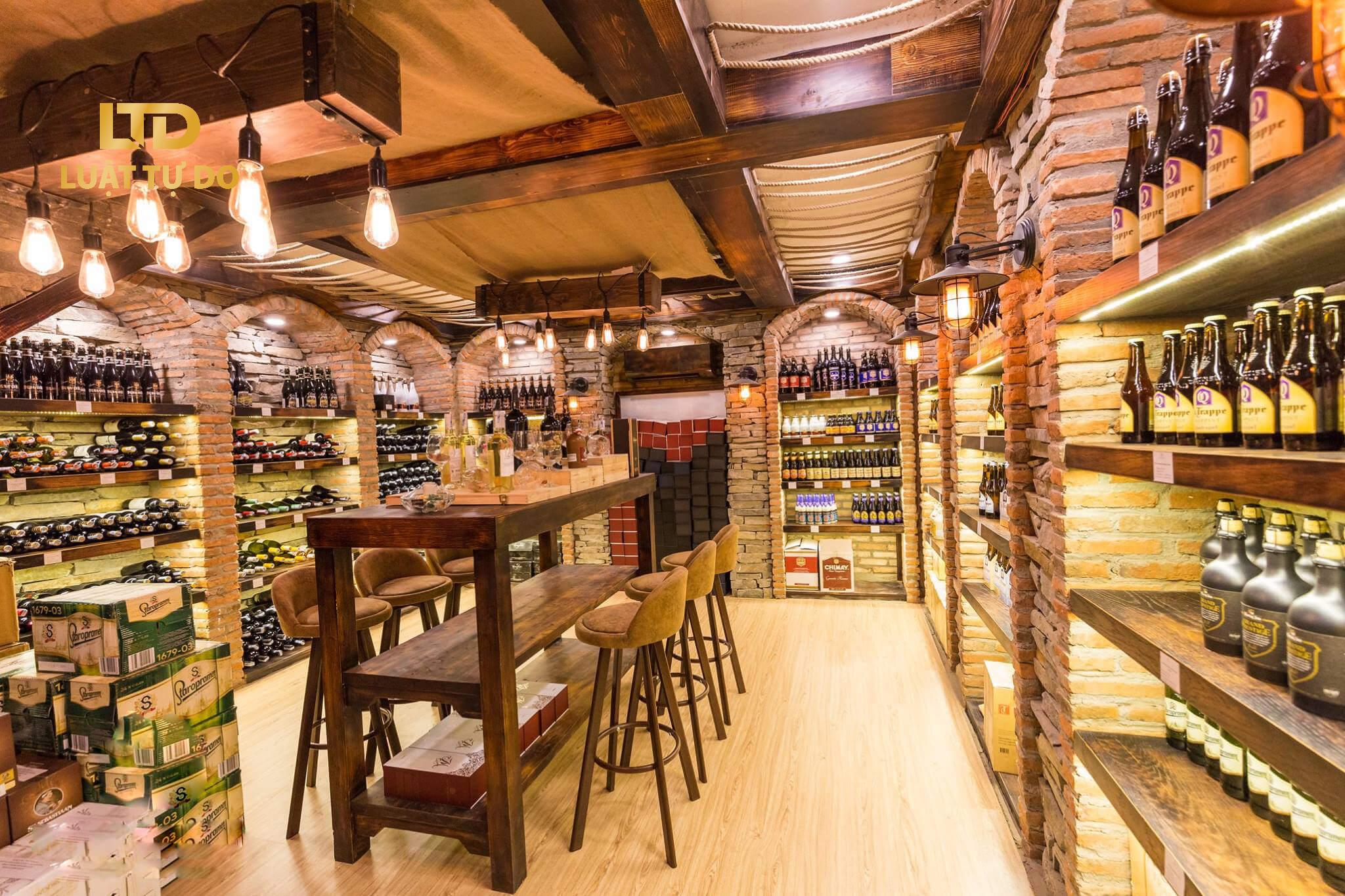 giấy phép bán lẻ rượu