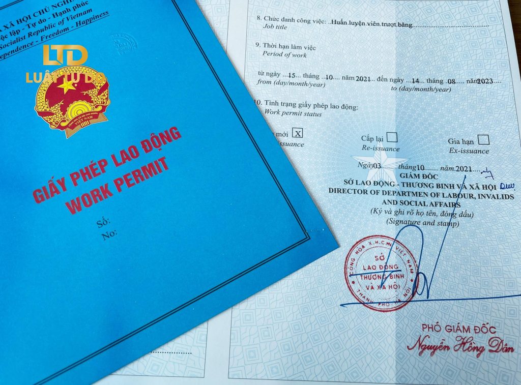 giấy phép lao động trọn gói