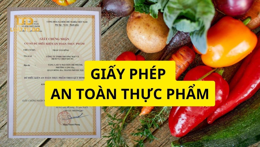 giấy phép vệ sinh an toàn thực phẩm