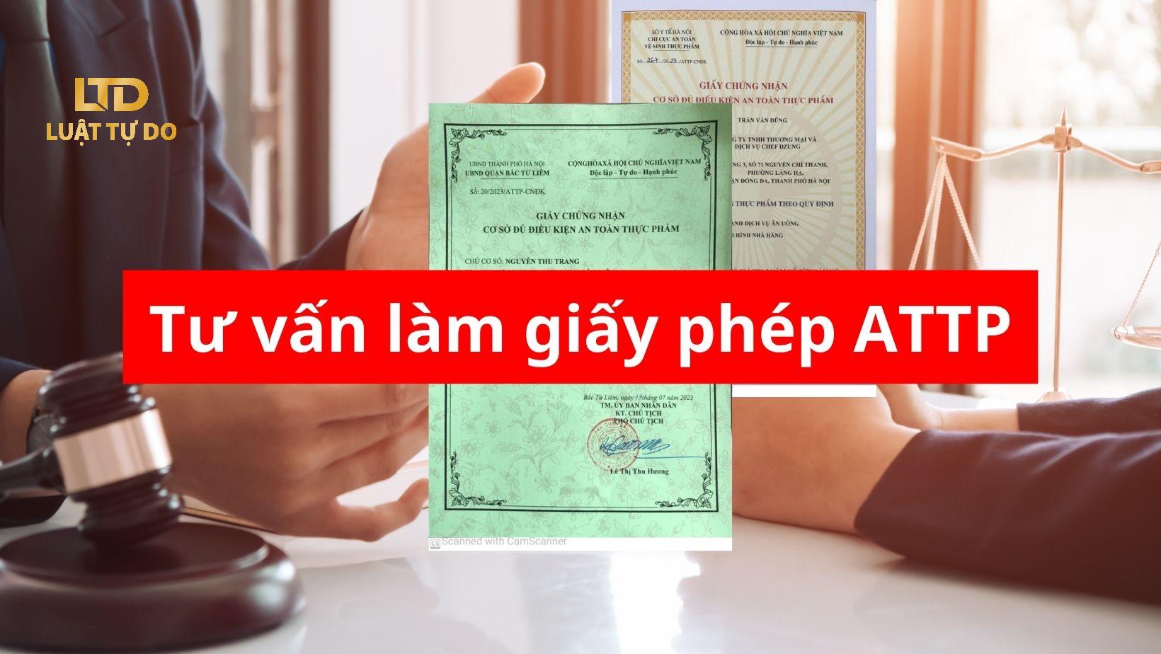 giấy phép vệ sinh an toàn thực phẩm