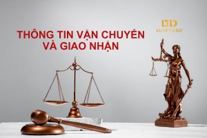 Thông tin vận chuyển và giao nhận