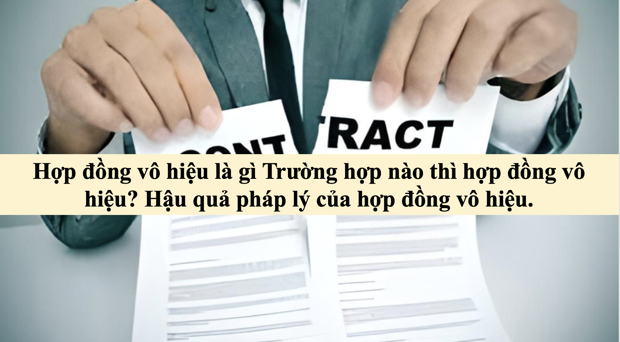 hợp đồng dân sự vô hiệu vì lừa dối