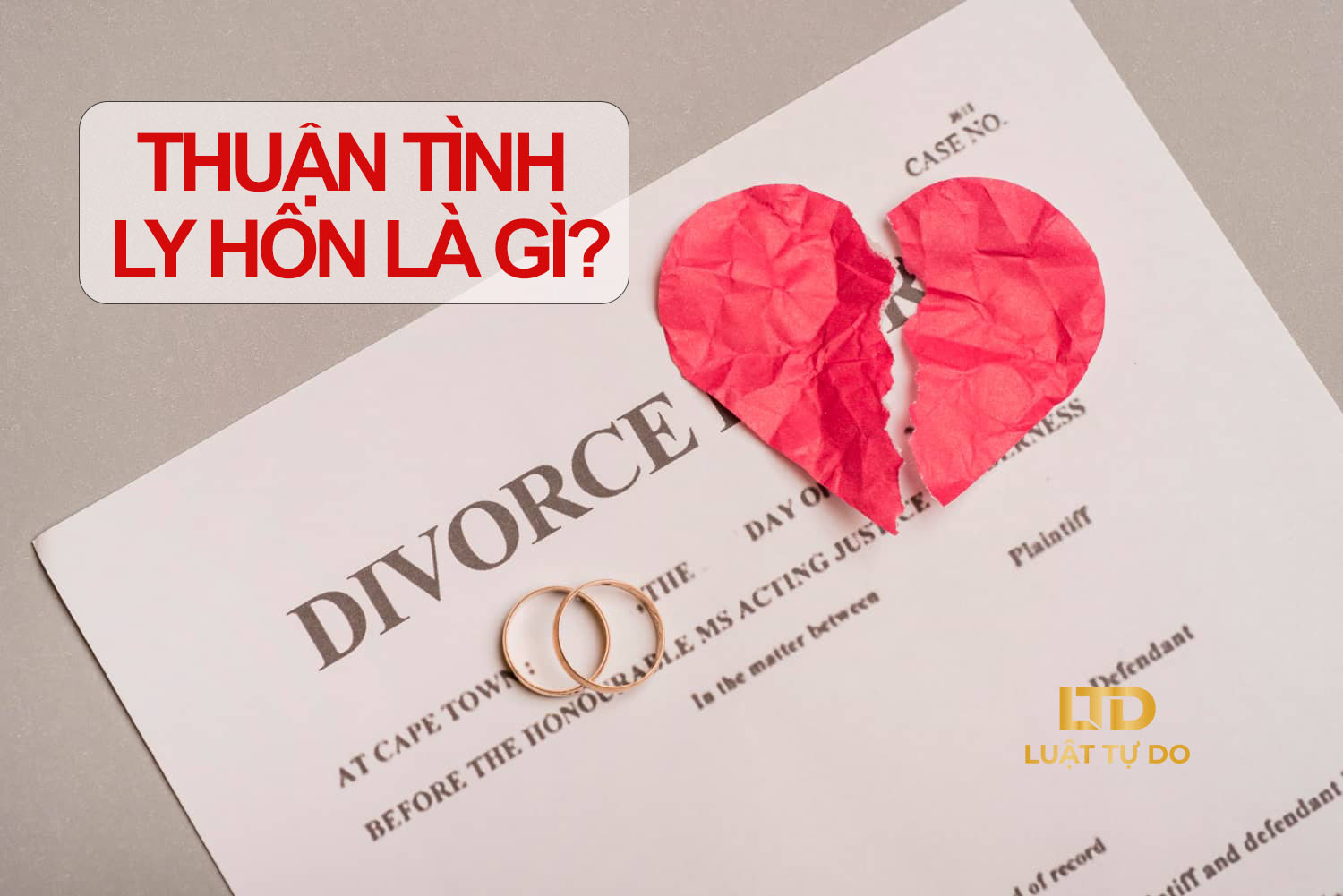 Thuận tình ly hôn là gì?