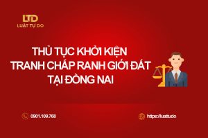 Thủ tục khởi kiện tranh chấp ranh giới đất tại Đồng Nai