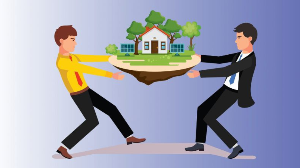 Tranh chấp đất đai giữa hàng xóm