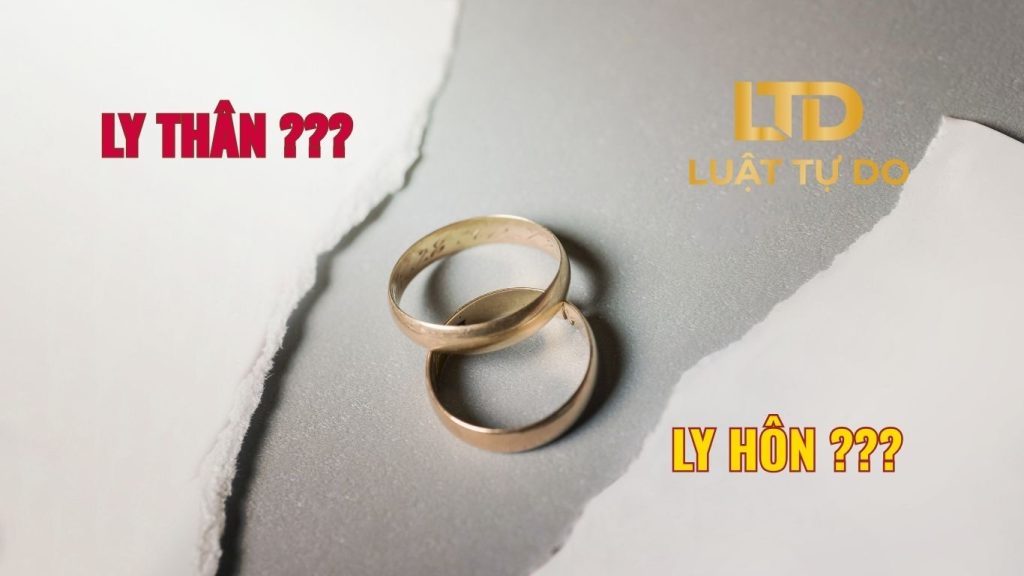 Ly thân khác ly hôn như thế nào?