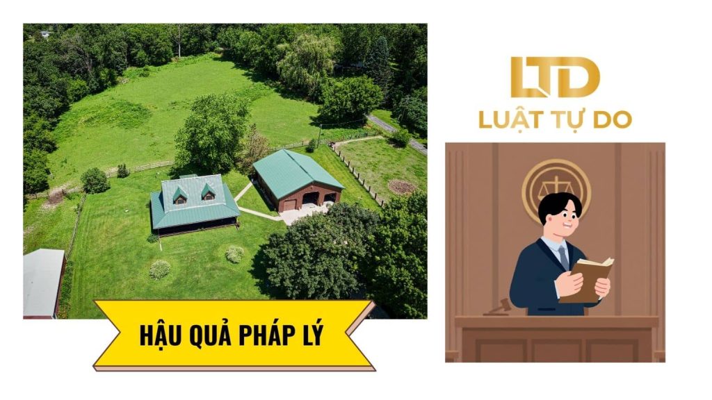 Hậu quả pháp lý khi xây nhà trái phép trên đất nông nghiệp