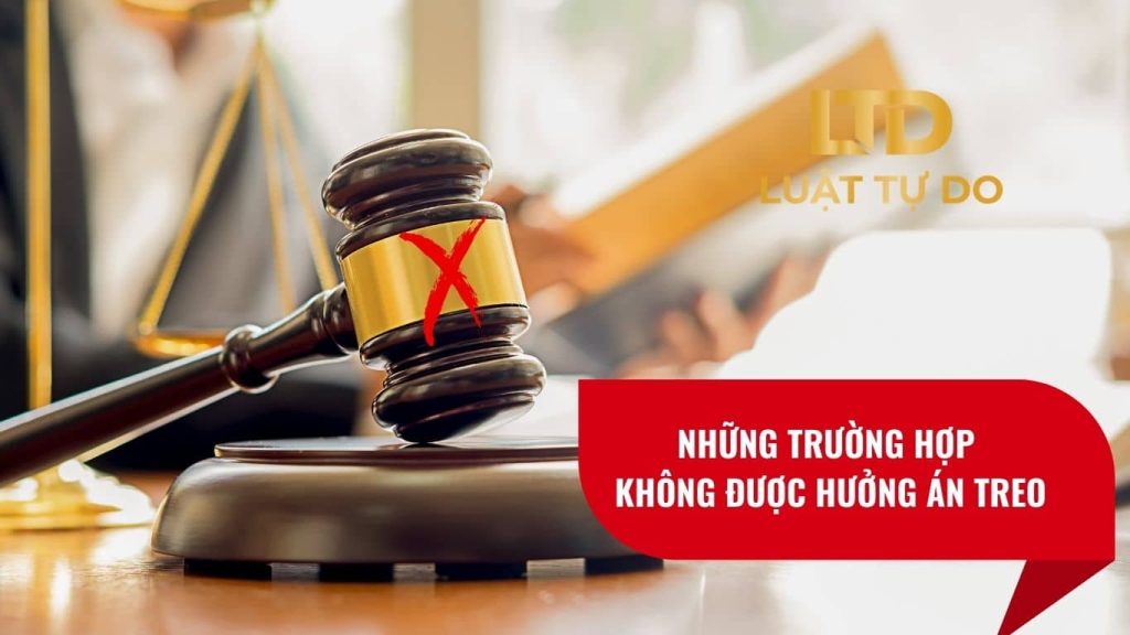 Những trường hợp không được hưởng án treo đối với tội gây rối trật tự công cộng