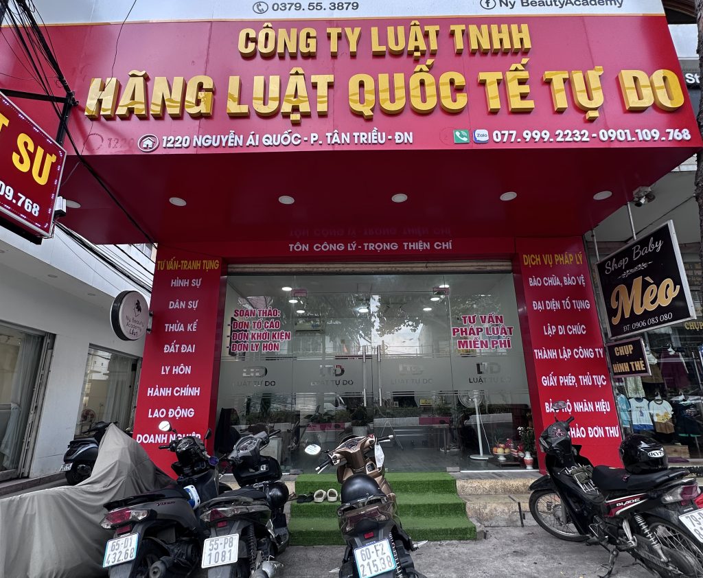 Hãng Luật Tự Do - Dịch vụ Luật sư Đất đai Thành phố Đồng Nai
