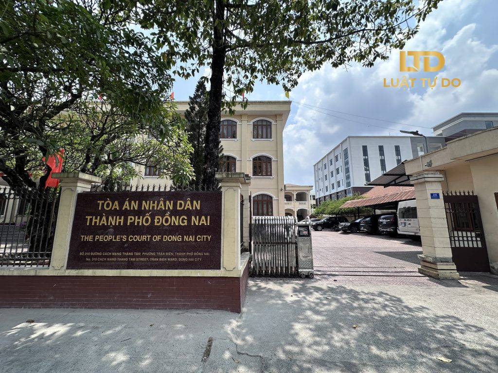 Địa chỉ Toà án nhân dân Thành phố Đồng Nai
