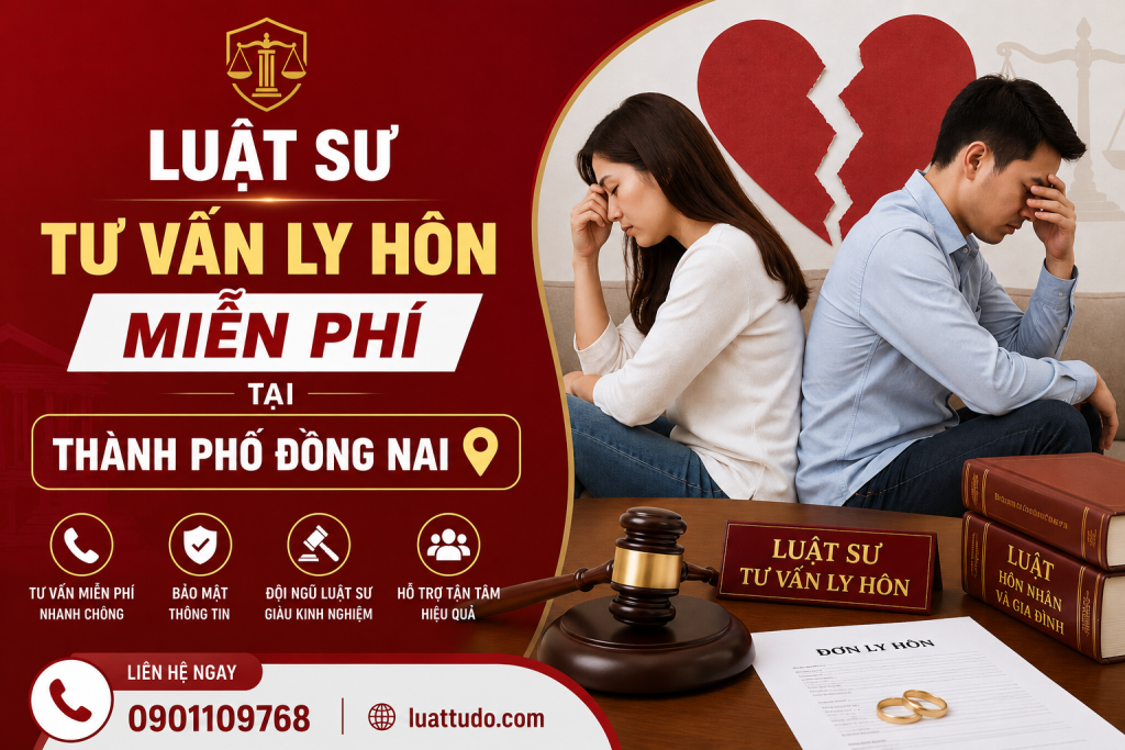 Luật sư tư vấn ly hôn tại Thành phố Đồng Nai