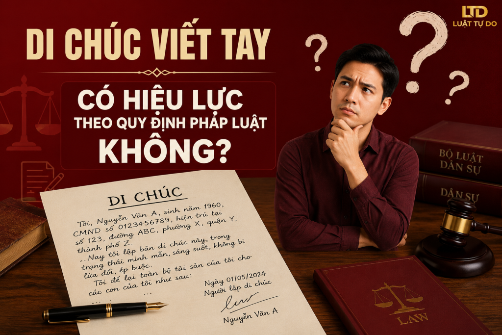 Di Chúc Viết Tay Có Hiệu Lực Theo Quy định Của Pháp Luật Không