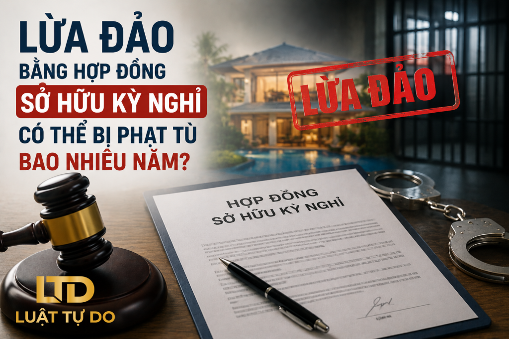 Lừa đảo Bằng Hợp đồng Sở Hữu Kỳ Nghỉ Bị Phạt Bao Nhiêu Năm Tù