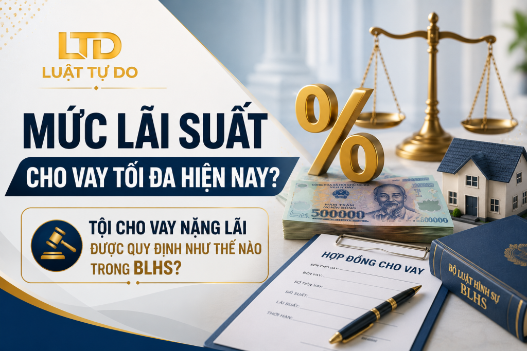 MỨC LÃI SUẤT CHO VAY TỐI ĐA HIỆN NAY? TỘI CHO VAY NẶNG LÃI THEO BLHS 2015