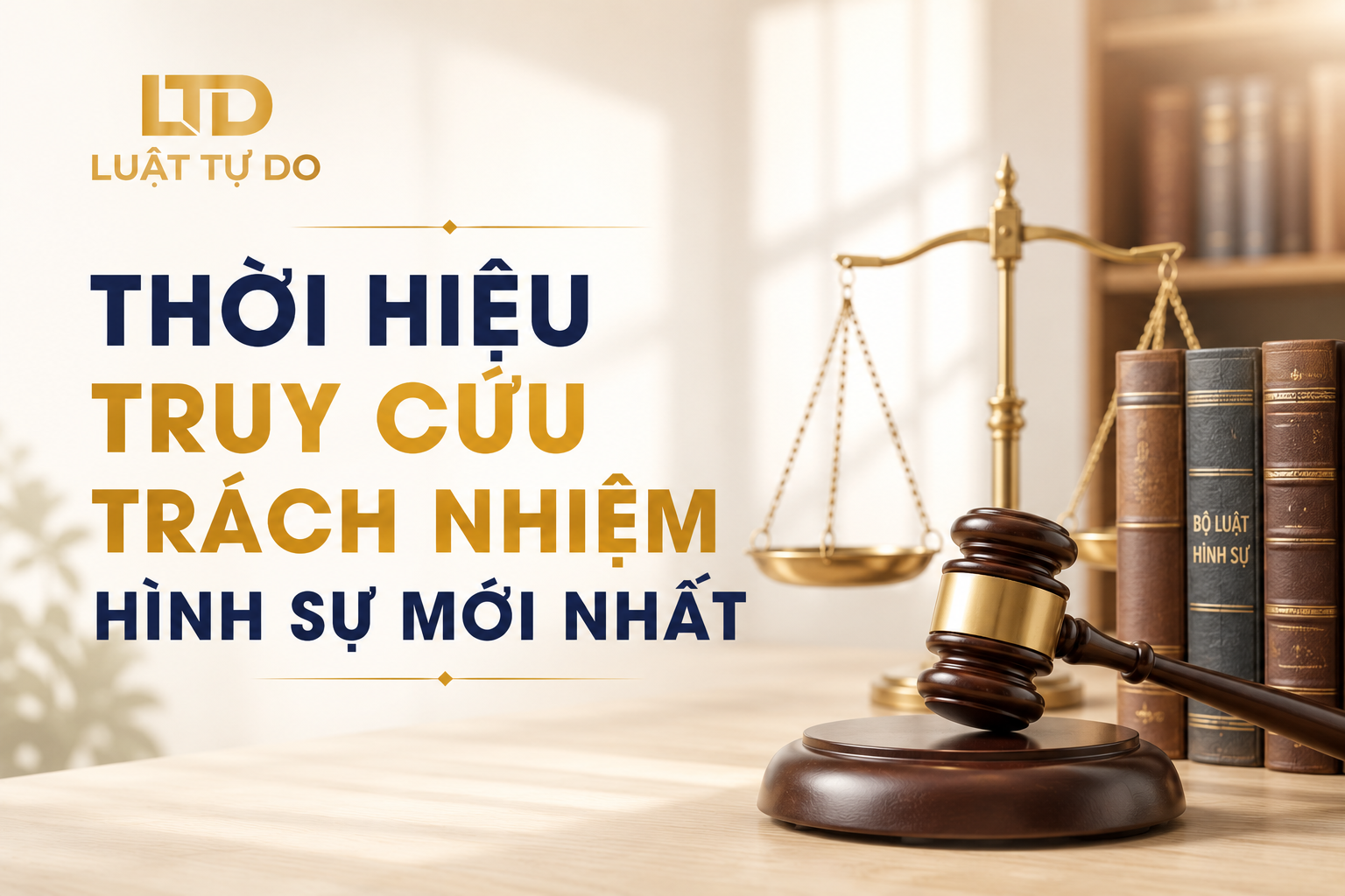 THỜI HIỆU TRUY CỨU TRÁCH NHIỆM HÌNH SỰ