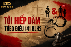 TỘI HIẾP DÂM THEO ĐIỀU 141 BLHS