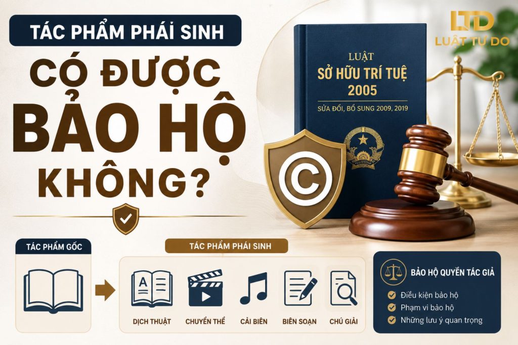Tác phẩm phái sinh có được bảo hộ không?
