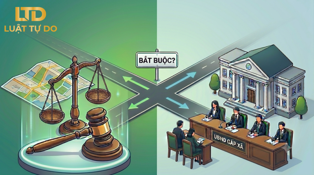 Tranh Chấp đất đai Có Bắt Buộc Phải Hòa Giải Tại UBND Cấp Xã Trước Khi Ra Tòa